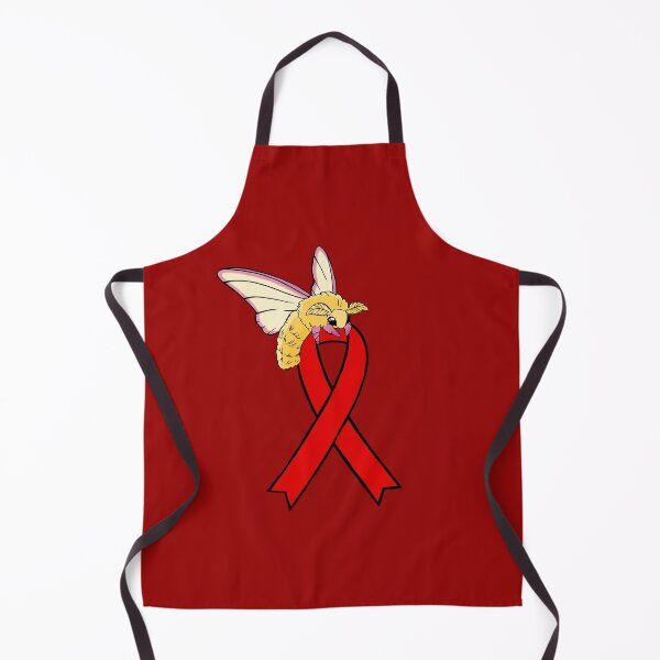 Item preview, Fluffy Moth Awareness Ribbon (Red) designed and sold by CaitlynConnor.