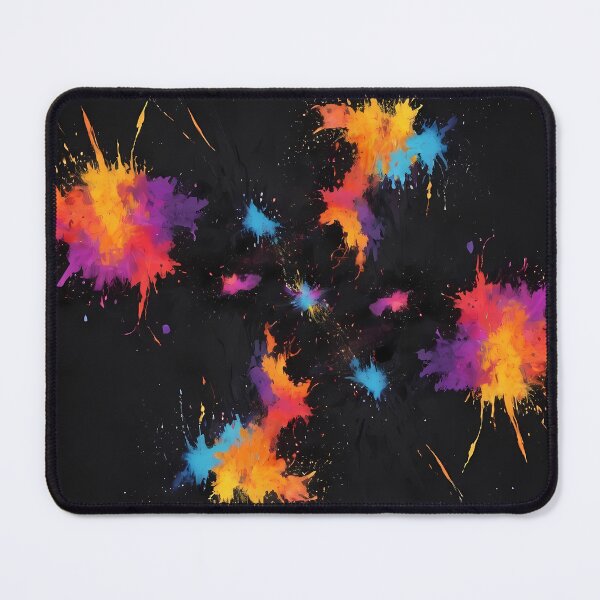 Item preview, Dark Abstract Colorful Explosion designed and sold by papi1998.