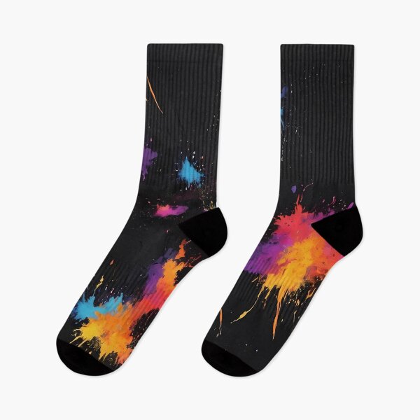 Item preview, Dark Abstract Colorful Explosion designed and sold by papi1998.