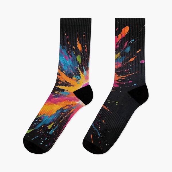 Item preview, Dark Abstract Colorful Explosion designed and sold by papi1998.