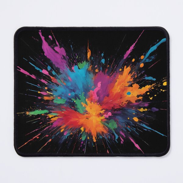 Item preview, Dark Abstract Colorful Explosion designed and sold by papi1998.