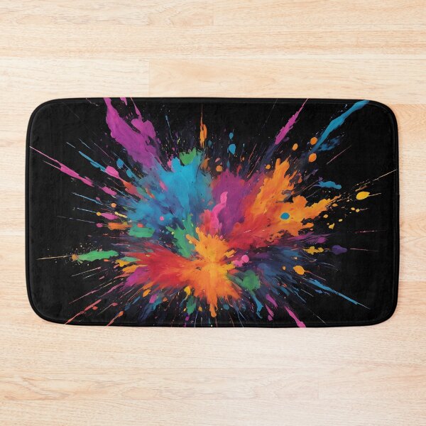 Item preview, Dark Abstract Colorful Explosion designed and sold by papi1998.