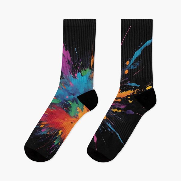 Item preview, Dark Abstract Colorful Explosion designed and sold by papi1998.