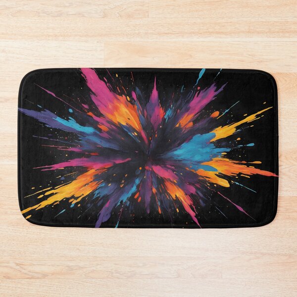 Item preview, Dark Abstract Colorful Explosion designed and sold by papi1998.