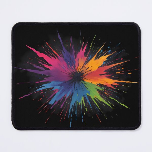Item preview, Dark Abstract Colorful Explosion designed and sold by papi1998.
