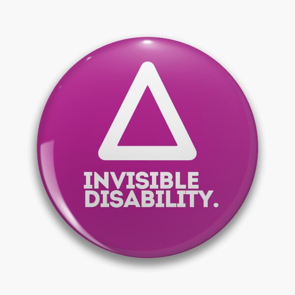 Item preview, Invisible Disability Aposiromantic pronoun badges etsy pronoun badges pride pronoun badges bulk pronoun badges designed and sold by LAVegasVibes .
