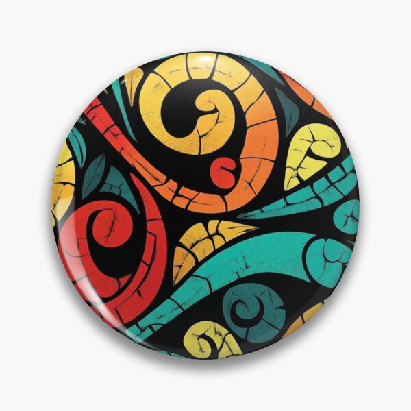 Item preview, New Zealand Paua Māori Pattern Koru Design 133 designed and sold by GrinGalore.