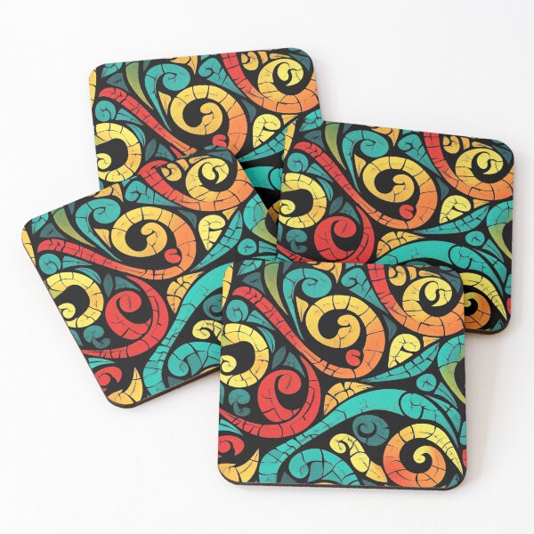 Item preview, New Zealand Paua Māori Pattern Koru Design 133 designed and sold by GrinGalore.