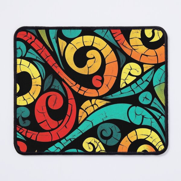 Item preview, New Zealand Paua Māori Pattern Koru Design 133 designed and sold by GrinGalore.
