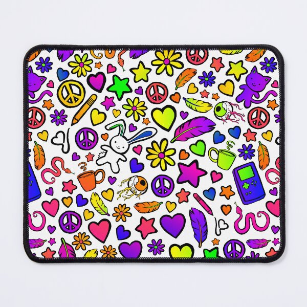 Item preview, Rainbow Repeat Pattern Animals, Gameboy, Bunny, Snake, Peace Sign designed and sold by KatelynMitalski.