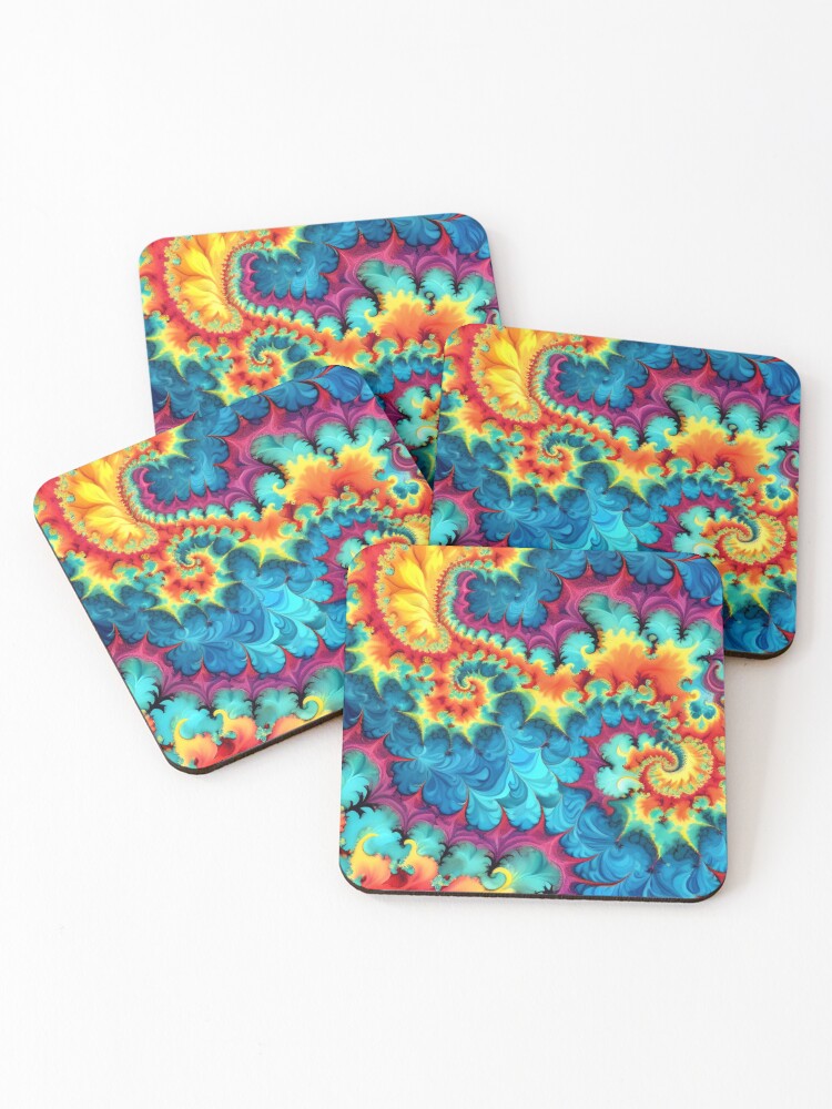Thumbnail 1 of 5, Coasters (Set of 4), #444 designed and sold by MyInnerEyeMike2.