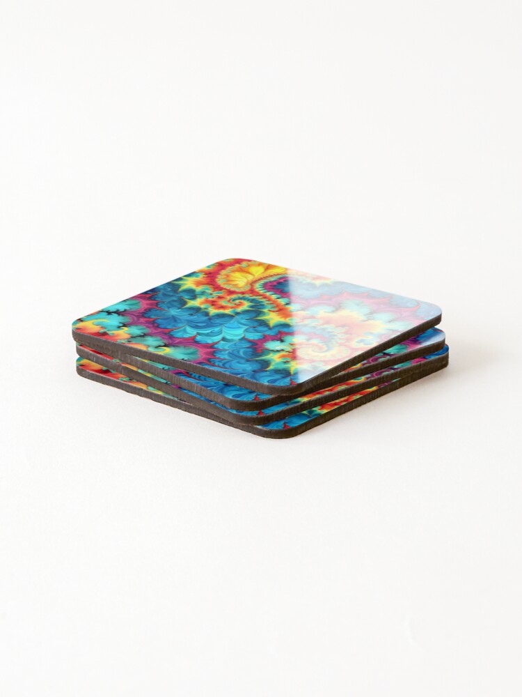 Thumbnail 4 of 5, Coasters (Set of 4), #444 designed and sold by MyInnerEyeMike2.