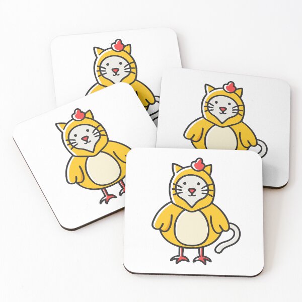 Item preview, Cute Cat in a Chicken Costume designed and sold by Bleak Shirt.