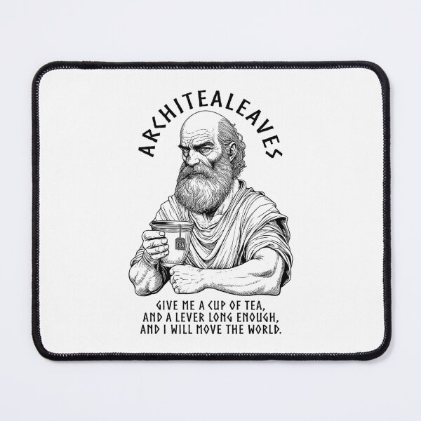 Item preview, Tea Lovers Funny Archimedes Architealeaves Tea Drinker Math designed and sold by GrandeDuc.