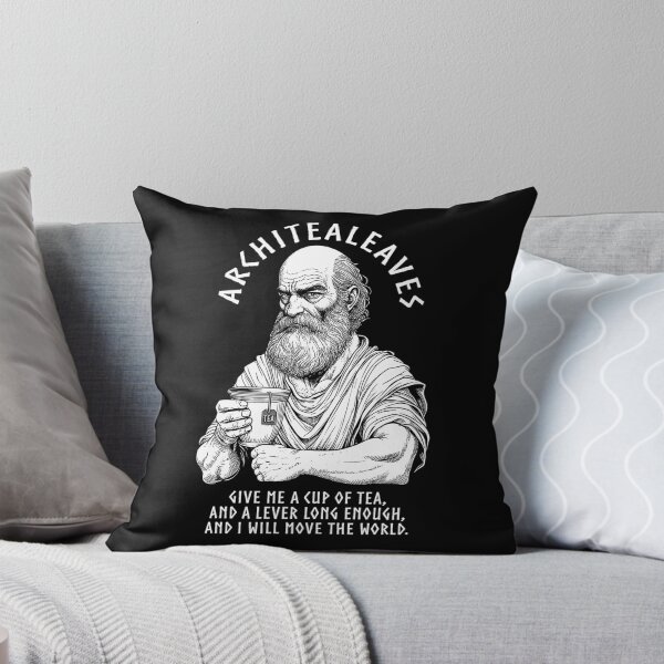 Item preview, Tea Lovers Funny Archimedes Architealeaves Tea Drinker Math designed and sold by GrandeDuc.