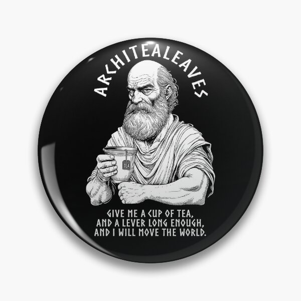 Item preview, Tea Lovers Funny Archimedes Architealeaves Tea Drinker Math designed and sold by GrandeDuc.