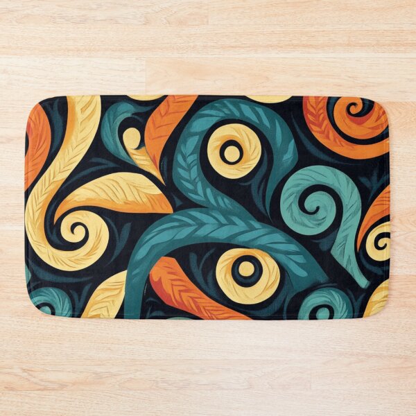 Item preview, New Zealand Paua Māori Pattern Koru Design 134 designed and sold by GrinGalore.