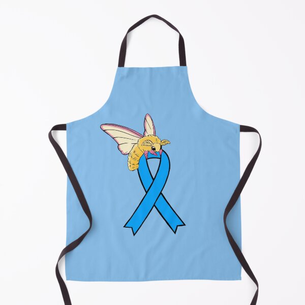 Item preview, Fluffy Moth Awareness Ribbon (blue) designed and sold by CaitlynConnor.