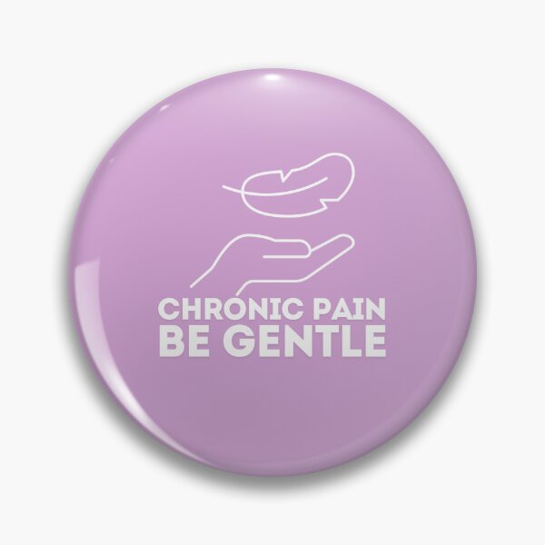 Item preview, Chronic Pain be gentle My pronouns are she they Aposiromantic pronoun badges etsy pronoun badges pride pronoun badges bulk pronoun badges designed and sold by LAVegasVibes .