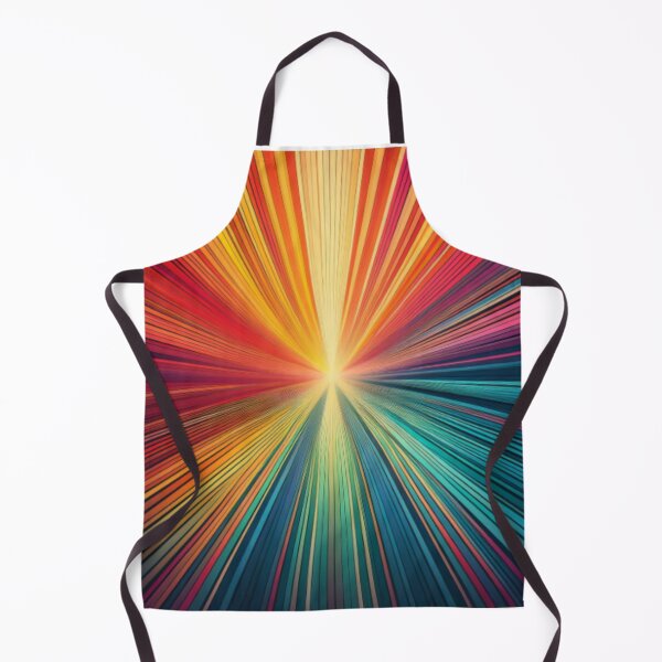 Item preview, Vibrant Abstract Radial Burst in Dynamic Colours designed and sold by RaiyaTees.