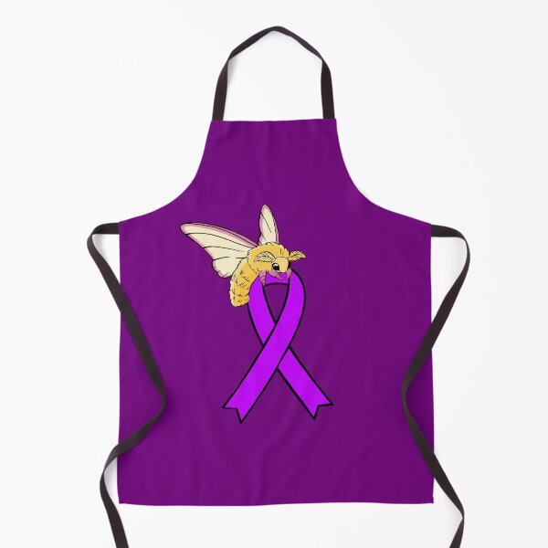 Item preview, Fluffy Moth Awareness Ribbon (Purple) designed and sold by CaitlynConnor.