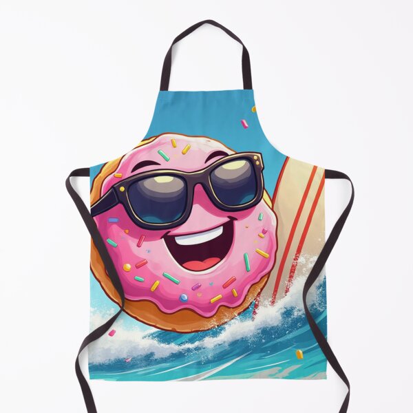 Item preview, "Surfing Donut – Fun & Funny Design" designed and sold by AVCART.