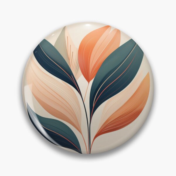 Item preview, Elegant Botanical Abstract with Soft Earthy Tones designed and sold by RaiyaTees.