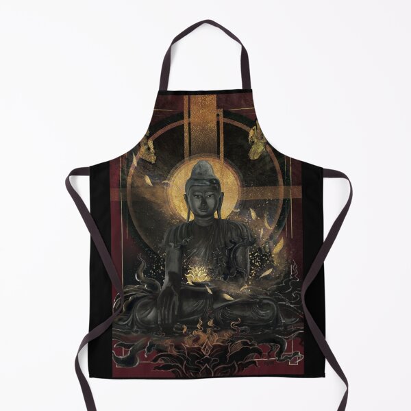 Item preview, Thai bronze Buddha with golden lotus designed and sold by asamijess.