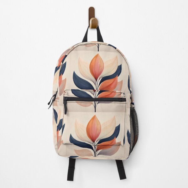 Item preview, Elegant Abstract Botanical Design with Earthy Tones designed and sold by RaiyaTees.