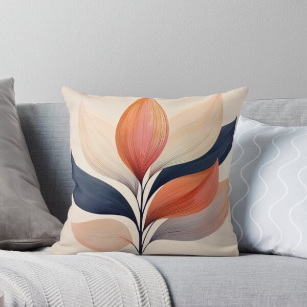 Item preview, Elegant Abstract Botanical Design with Earthy Tones designed and sold by RaiyaTees.