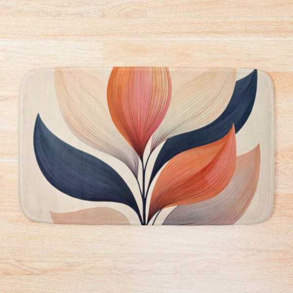 Item preview, Elegant Abstract Botanical Design with Earthy Tones designed and sold by RaiyaTees.