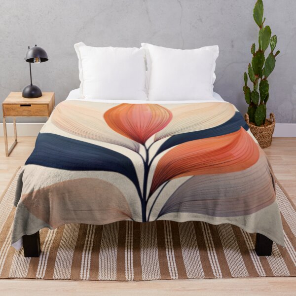 Item preview, Elegant Abstract Botanical Design with Earthy Tones designed and sold by RaiyaTees.