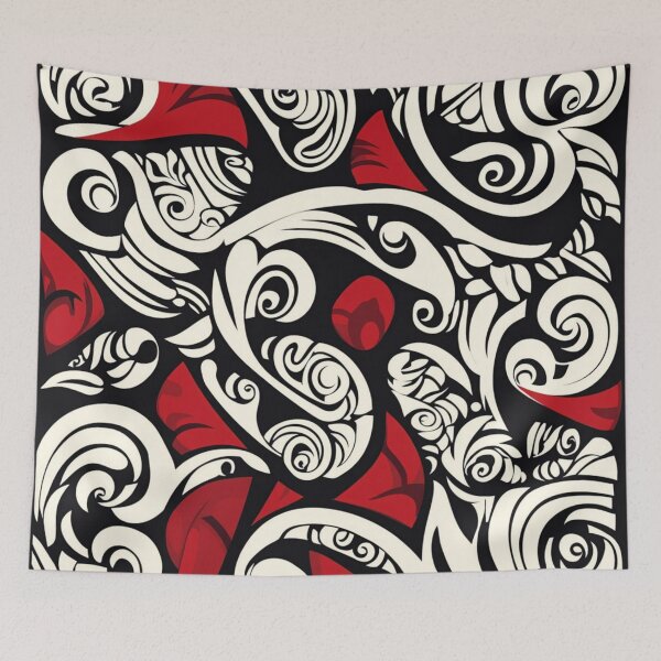 Item preview, New Zealand Paua Māori Pattern Koru Design 135 designed and sold by GrinGalore.