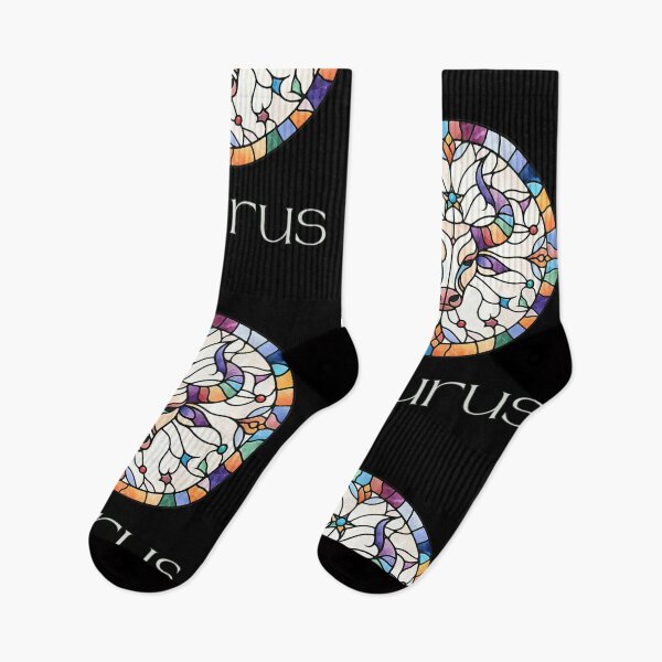 Artikelvorschau, Stier Horoskop Zeichen - Sternzeichen Glasmalerei entworfen und verkauft von DreamsArtwear.