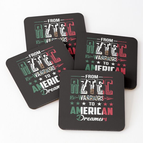 Item preview, From Aztec Warriors to American Dreamers Mexican Flag designed and sold by Ryan Jay Cruz.