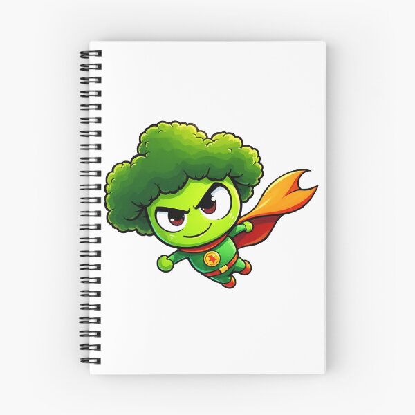 Item preview, "Super Broccoli – Heroic & Funny Design" designed and sold by AVCART.