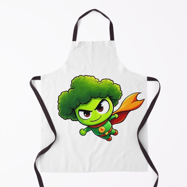 Item preview, "Super Broccoli – Heroic & Funny Design" designed and sold by AVCART.