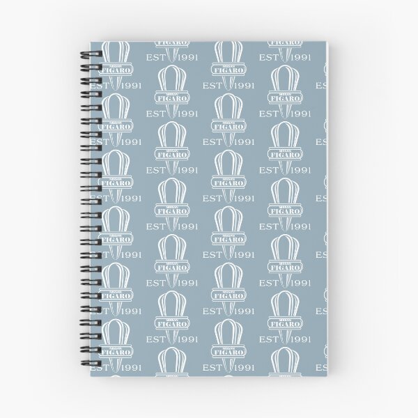 Item preview, Pale Aqua Nissan Figaro Fleur De Lys - Design 17 - Artwork in White designed and sold by thefigarostore.