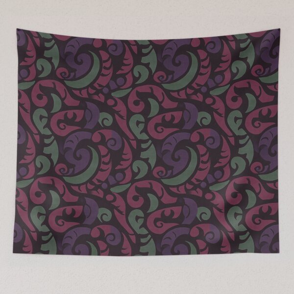 Item preview, New Zealand Māori Paua Pattern Koru Design 136 designed and sold by GrinGalore.