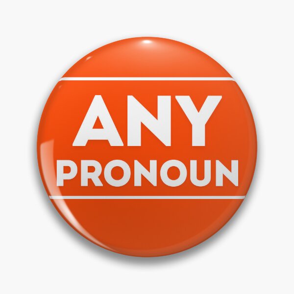 Item preview, Any pronouns are she they Aposiromantic pronoun badges etsy pronoun badges pride pronoun badges bulk pronoun badges designed and sold by LAVegasVibes .