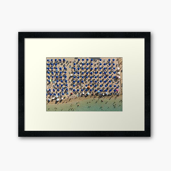 Summer in the Island Framed Art Print