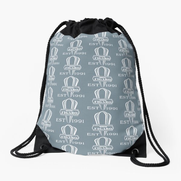Aperçu de l'œuvre Nissan Figaro Fleur De Lys Gris Lapis - Design 17 - Œuvre d'art en blanc créée et vendue par thefigarostore.