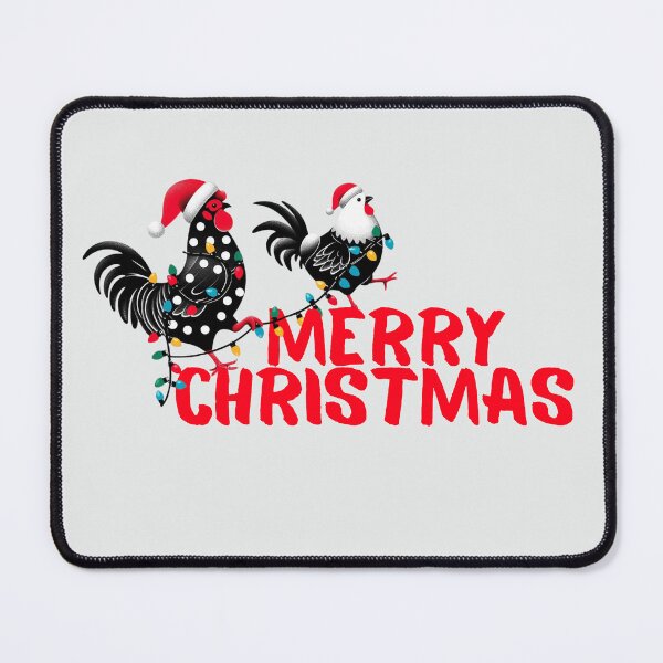 Item preview, Merry Christmas country life, vintage style poultry farm  designed and sold by coloursforkids.