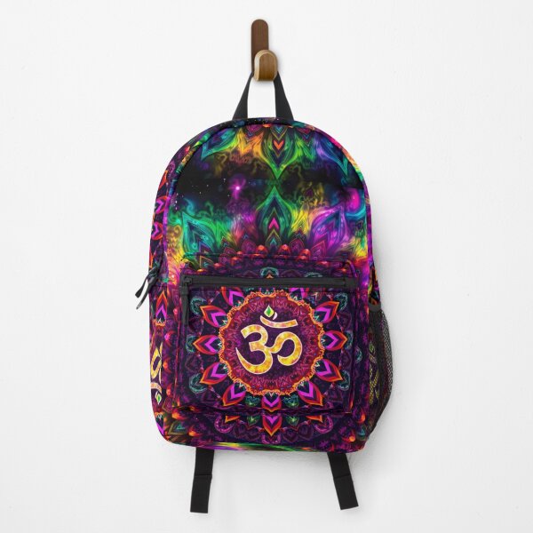 Item preview, Om - Vibrant Om Wall Art with Colorful Mandala Design – Spiritual Decor for Home & Gifting - Psychedelic art designed and sold by The Uphaar Store.