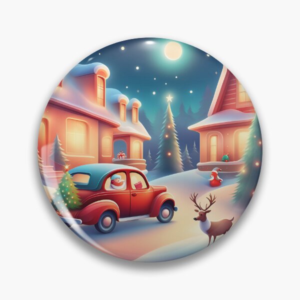 Item preview, Magical Nostalgic Christmas Landscape designed and sold by DG-Designs-Pro.