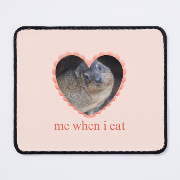 Item preview, Rock Hyrax Awawa Love Heart designed and sold by matchamoonshop.
