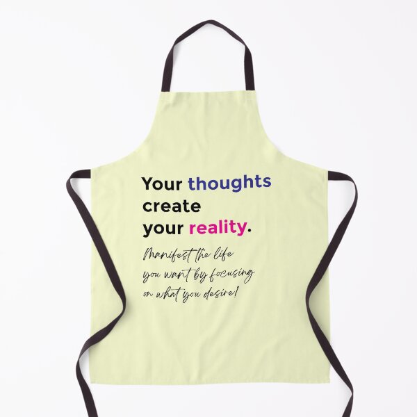 Item preview, Thoughts Shape Reality - Motivational Typography Art designed and sold by angelyara.