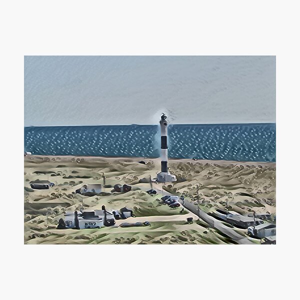 Item preview, Lighthouse From Above In Kanagawa designed and sold by Fearless-Fox.
