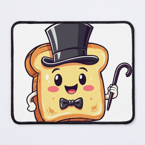 Item preview, "Toast Gentleman – Classy & Funny Design" designed and sold by AVCART.