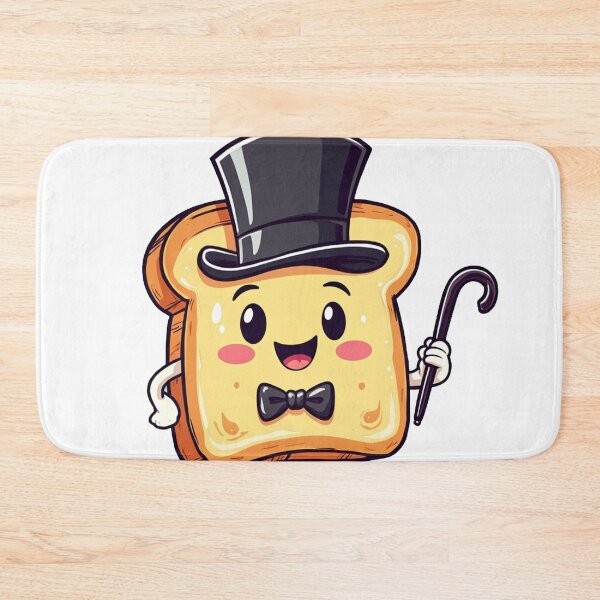 Item preview, "Toast Gentleman – Classy & Funny Design" designed and sold by AVCART.